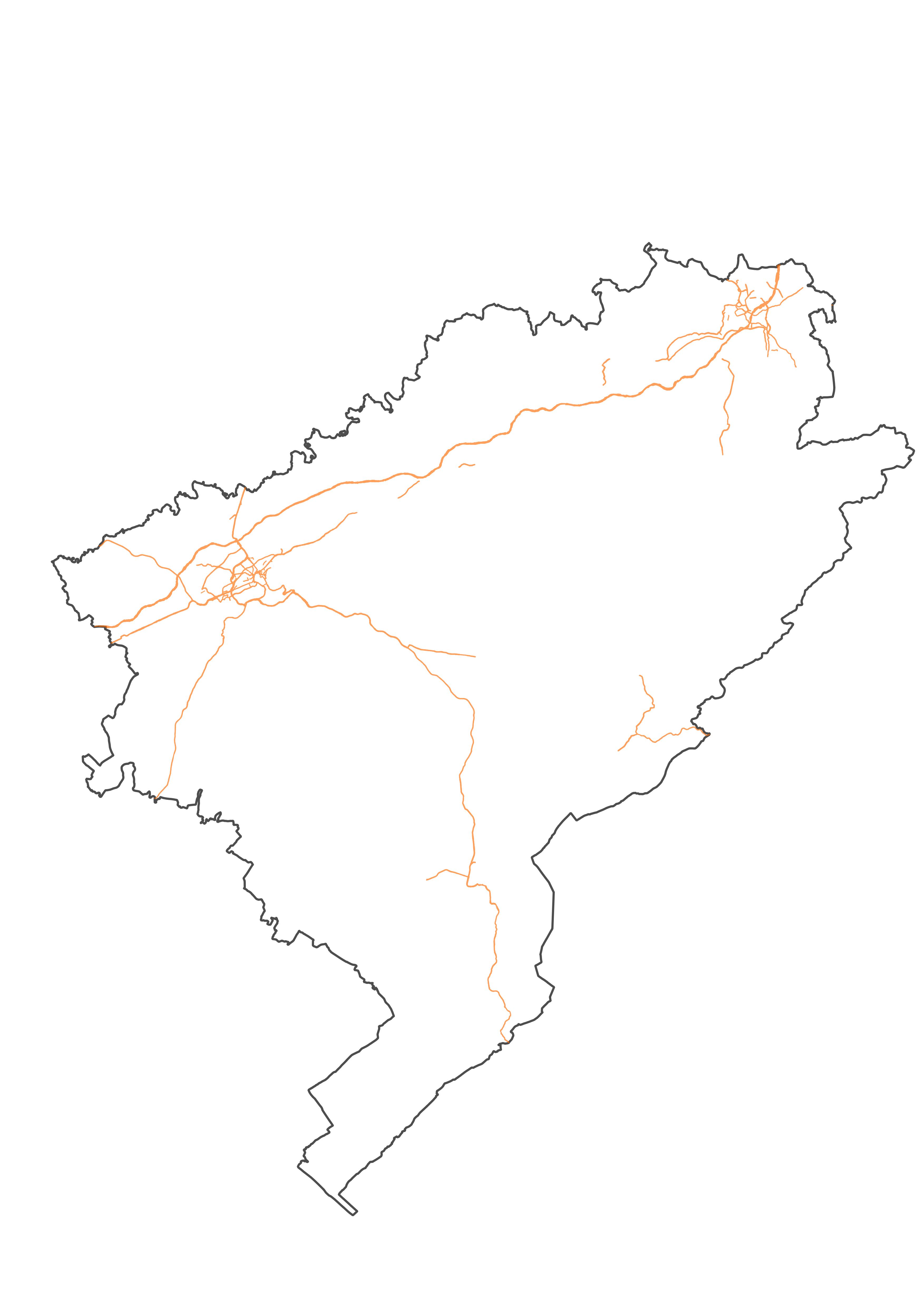 Carte stratégique de bruit (CSB) - C Lden - du département du Doubs