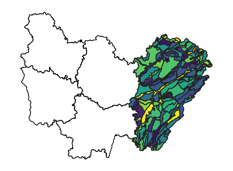 Atlas des paysages de Franche-Comté - Sous-unités paysagères