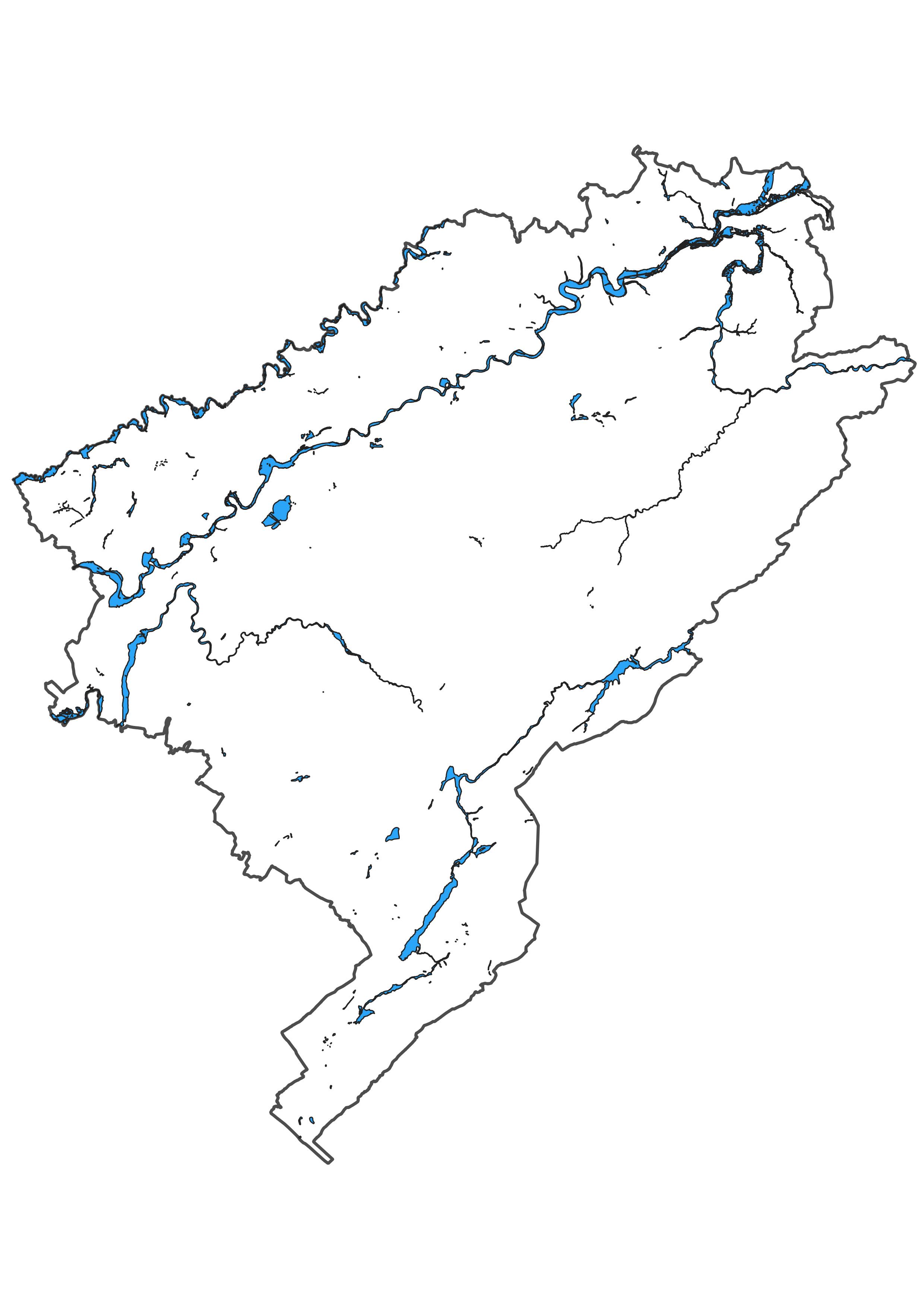 Zones inondables hors Plan de Prévention des Risques Naturels du département du Doubs