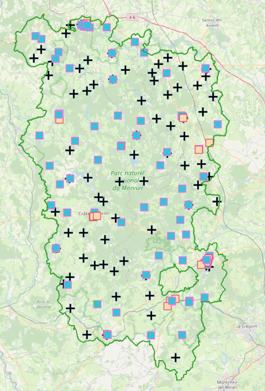 Établissements scolaires et nombre d'enfants scolarisés dans le Parc naturel régional du Morvan
