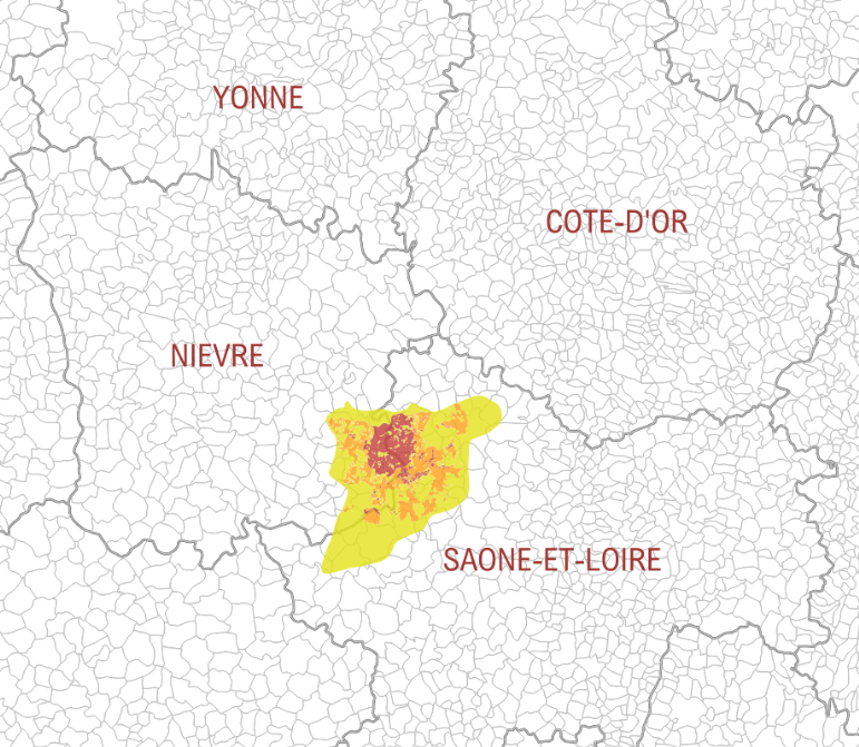 Aire d'Influence Paysagère du Grand Site de France Bibracte vis à vis des projets photovoltaïques au sol et agrivoltaïques