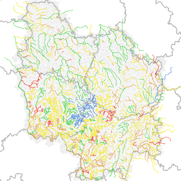 Qualité des masses d'eau superficielles en Bourgogne