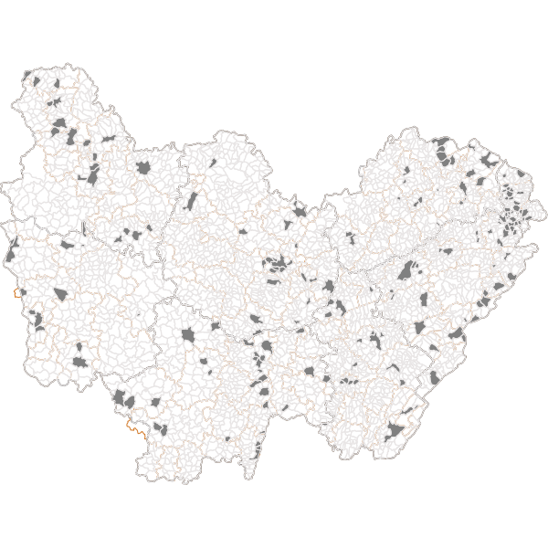 sites et sols pollués en Bourgogne-Franche-Comté (donnée à la commune)