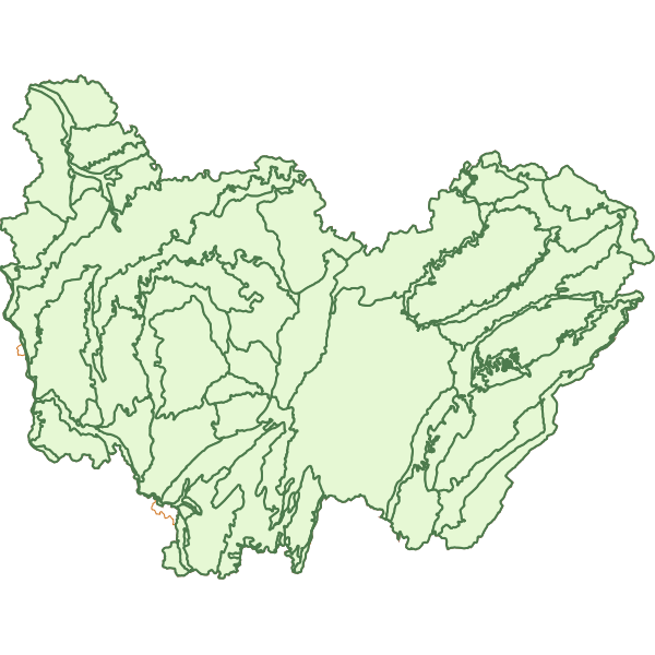 Régions naturelles en Bourgogne-Franche-Comté