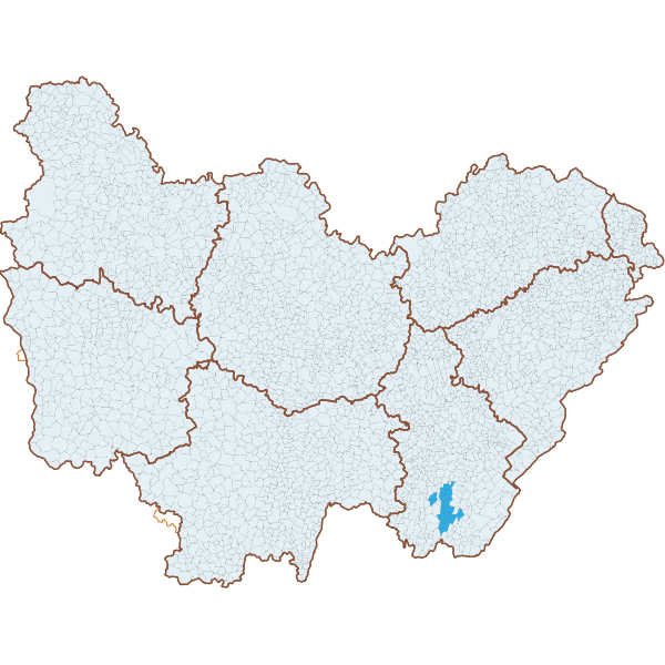 Communes classées par la Loi Littoral en Bourgogne-Franche-Comté
