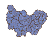 Territoires de contractualisation en région Bourgogne-Franche-Comté au 01/03/2018