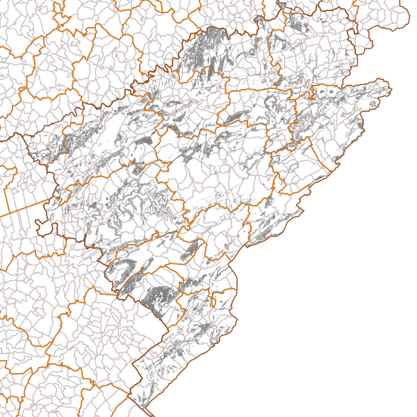 Mouvements de terrain de type glissements hors Plan de Prévention des Risques Naturels du Doubs