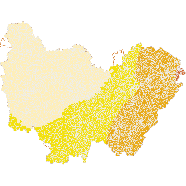 Aléa sismique par commune en région Bourgogne-Franche-Comté (décret du 22/10/10)