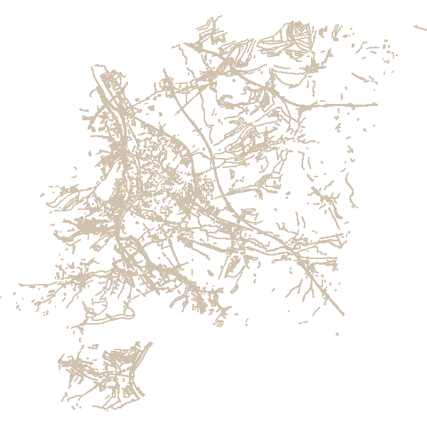 Modèle numérique de terrain (MNT lignes) de Sens 2013