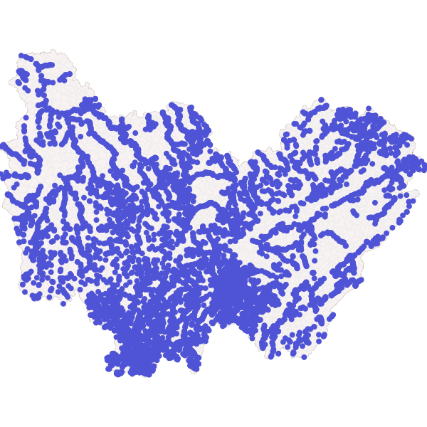 Réferentiel des Obstacles à l'Ecoulement (ROE) en région Bourgogne-Franche-Comté